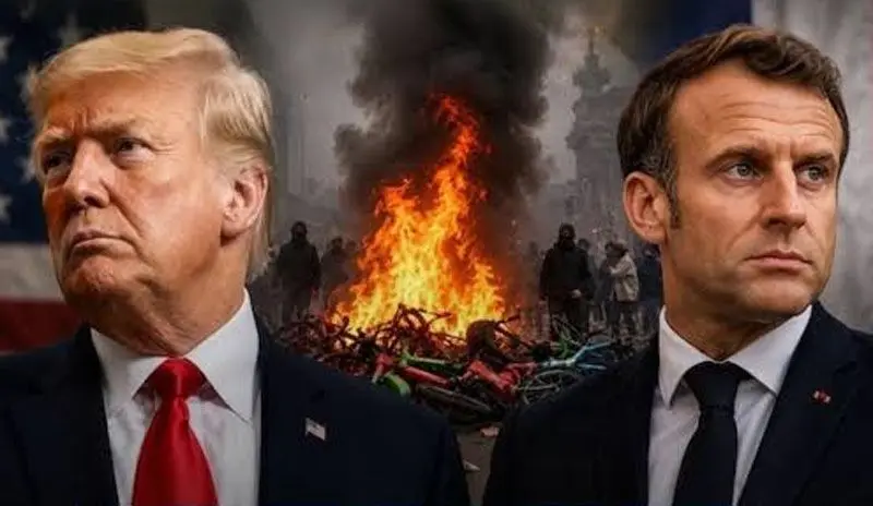 Trump blames immigration for France unrest , says Paris will become a Muslim city