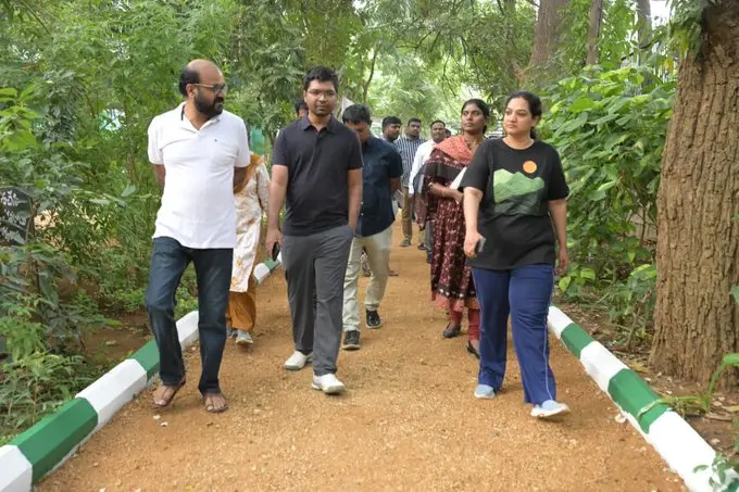 CMC Chief Inspects Ongoing Engineering Works in Moosapet