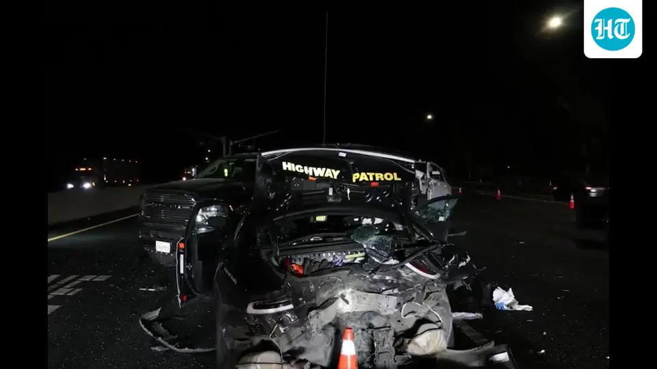 California man crashes into police car after falling asleep in his self - driving Tesla
