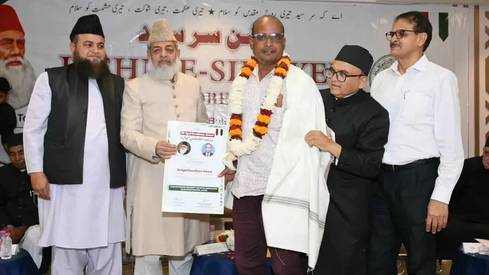 बाबू अंसारी सम्मानित : जयपुर में वरिष्ठ पत्रकार को मिला विशेष पुरस्कार