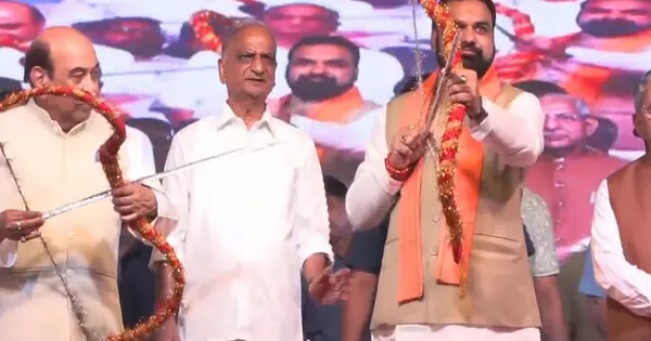 Nagaland and Bihar governors join CM Samrat Choudhary in Patna Dussehra celebrations