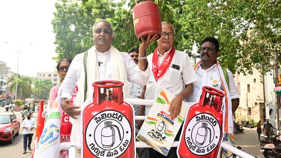 Independent candidate A.B. Venkateswara Rao promises corruption and rowdism free Vijayawada