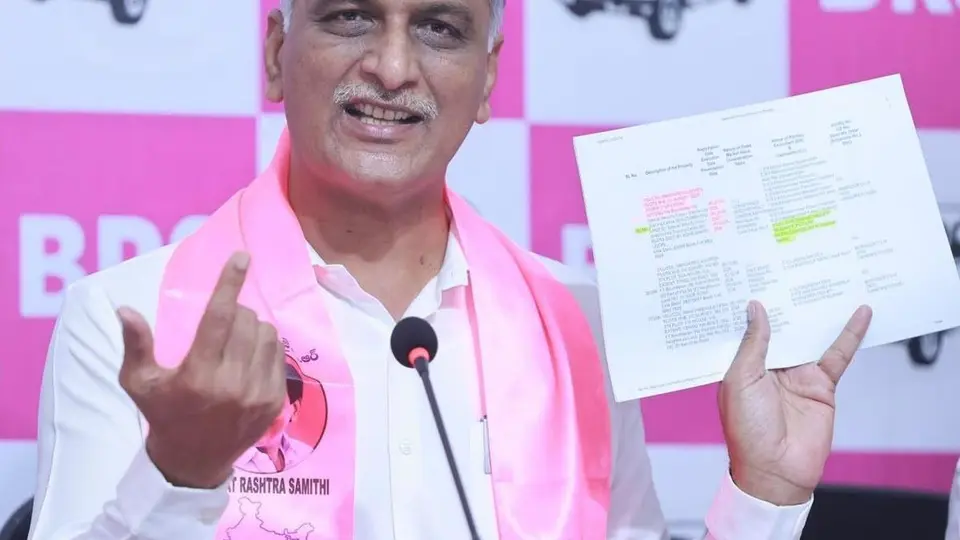 Revanth Reddy resorting to ‘credit chori’ in land cases fought by BRS govt.: Harish Rao