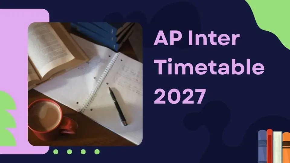 AP Inter Timetable 2027 Released : BIEAP 1st and 2nd Year Theory and Practical Exam Datesheet at bieap . gov . in