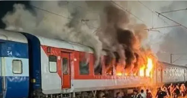 शहीद एक्सप्रेस अग्निकांड में नया खुलासा , आरपीएफ ने दर्ज किया केस