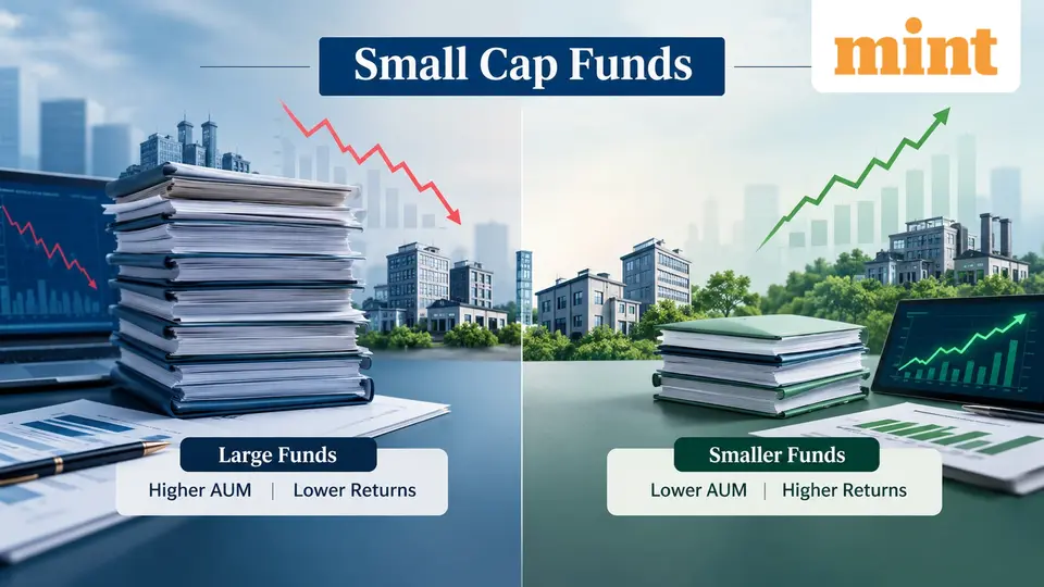 Small - cap mutual funds : Why are smaller schemes outperforming larger peers ? Experts explain the role of AUM