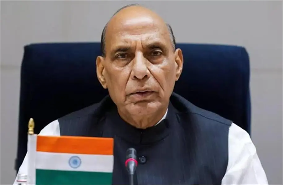 राजनाथ सिंह ने ताजिकिस्तान के रक्षा मंत्री से की बातचीत , द्विपक्षीय रक्षा सहयोग मजबूत करने पर चर्चा - rajnath singh talked with the defense minister of tajikistan discussed strength