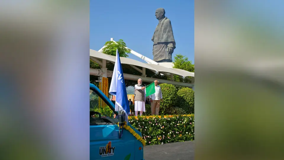 PM Modi inaugurates tourism, infrastructure projects worth ₹307 crore in Gujarat's Ekta Nagar