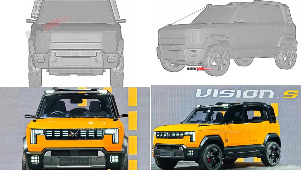 Mahindra Vision S Design Patented - New SUV Launch Likely In 2027
