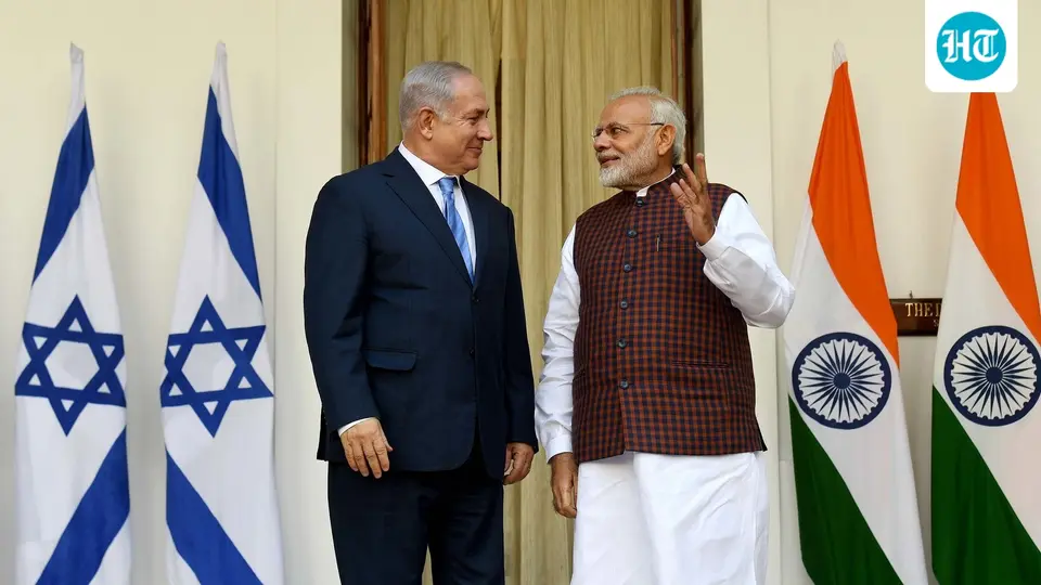 Benjamin Netanyahu invites PM Modi , Smit Machchhar to light torch at Israeli Independence Day event