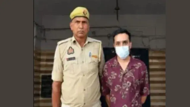 ऑडी कार से कुचलकर युवक की हत्या : भाजपा के पूर्व जिलाध्यक्ष का भतीजा गिरफ्तार , बोला - मैं ही चला रहा था कार - former bjp district president nephew arrested says he was driving audi car hit biker alig