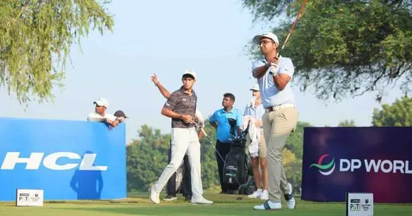 Shaurya Sharma cards flawless 67 to storm into third - round lead at Final Qualifying Stage