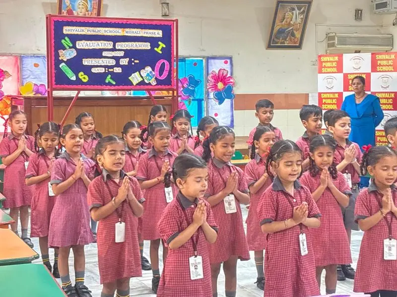 Kindergarten wing of Shivalik Public School , Mohali , organises engaging evaluation programme