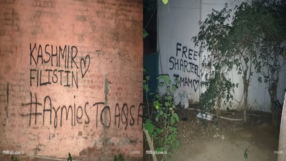 Jamia Row : ABVP demands FIR over Free Kashmir slogans