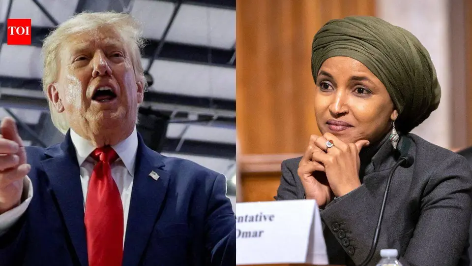 Openly admitted to fraud : Trump demands Ilhan Omar quit Congress over fake name claim