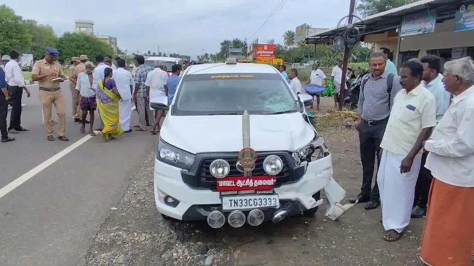 Man dies after Erode Collector’s vehicle hits two-wheeler near Gobichettipalayam