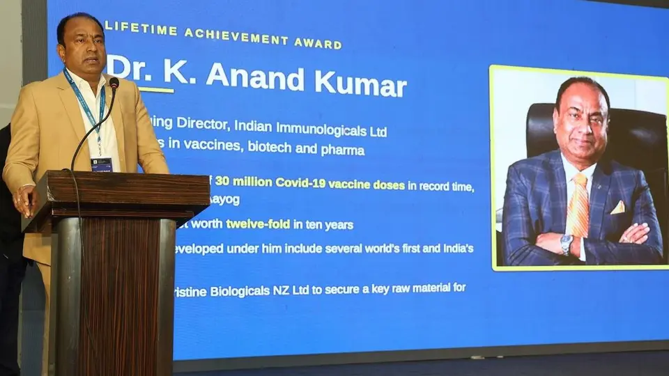 FABA Lifetime award for Indian Immunologicals MD Anand Kumar