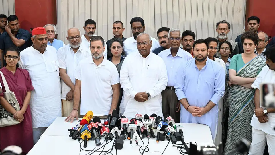 INDIA bloc leaders' virtual meeting to discuss roadmap for ‘vote chori’ protests deferred