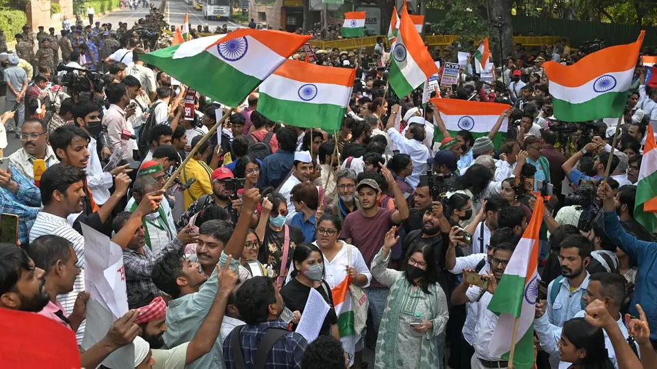 Students, farmers, civil society groups continue to protest against SIR, CEC
