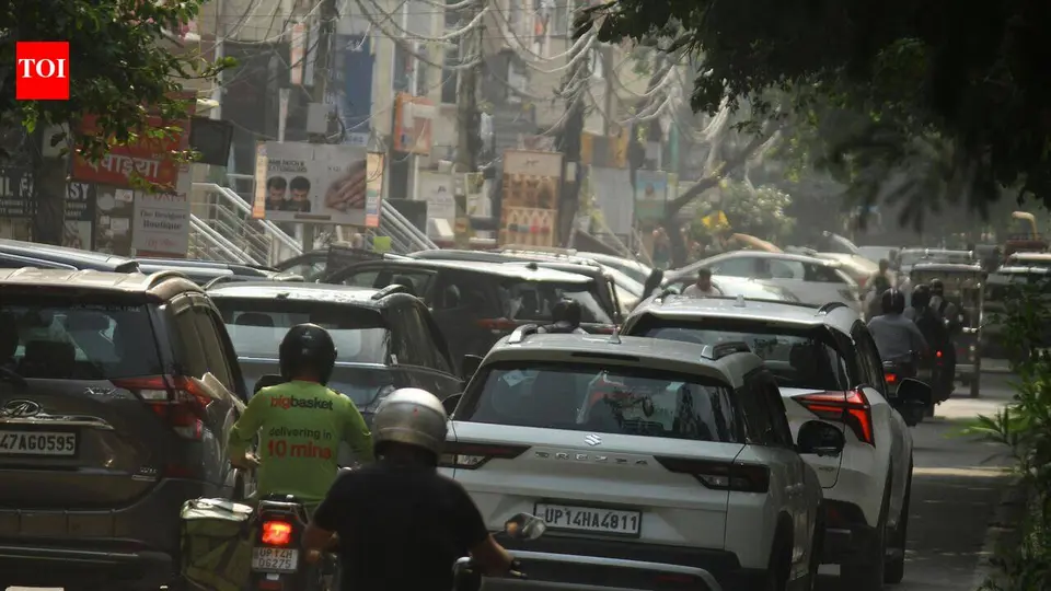 Malls and townships outpace roads infra , traffic crawls on trans - Hindon roads