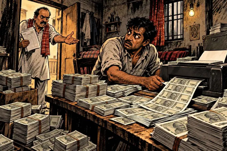 Man Prints Rs 500 Notes Worth Rs 37 Lakh In Nagpur