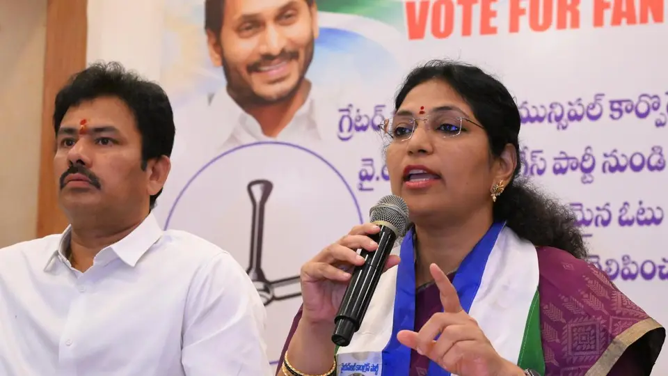 Slum development, environment top priorities if voted as GVMC Mayor, says Varudu Kalyani