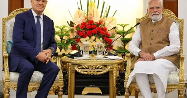 PM Modi , Polish counterpart Tusk condemn terrorism and violent extremism