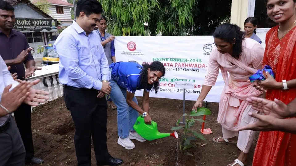 Rail Jan Samvaad, cleanliness drives held at 31 stations in Palakkad division