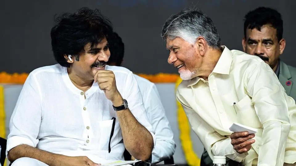 NDA reaches seat-sharing consensus in Andhra, but Naidu and Pawan differ on significance of local polls