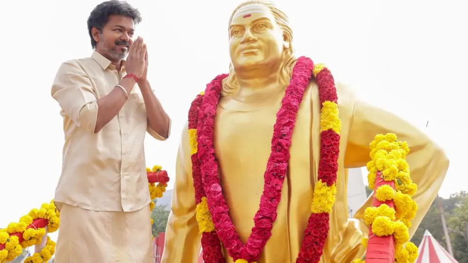 Tamil Nadu Governor Arlekar, CM Vijay pay tribute to freedom fighter Pasumpon Muthuramalinga Thevar