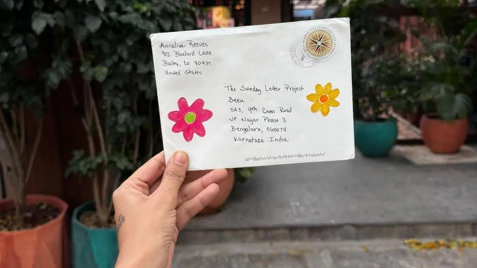 Beku Books in Bengaluru hosts the Sunday Letter Project in India , to revive the love of handwritten letters