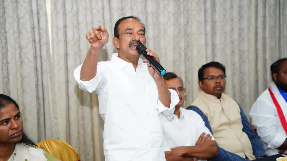 Etala Rajender calls for permanent solution to Jawahar Nagar dumpyard pollution