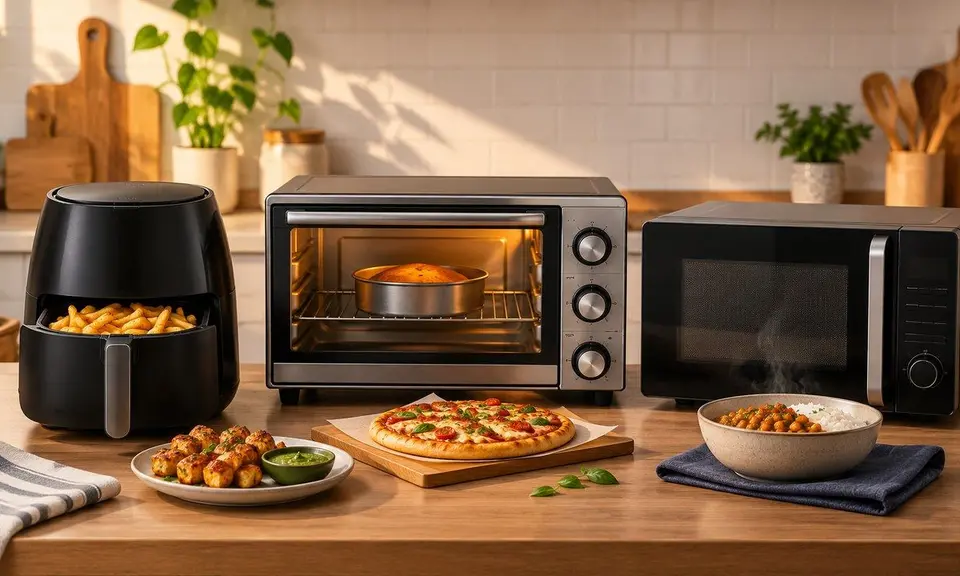 Air Fryer vs OTG vs Microwave : Which appliances does a new home actually need ?