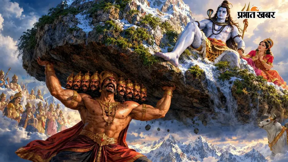 रावण की ताकत पर भारी पड़ा महादेव का एक अंगूठा , जानें कैलाश की कथा