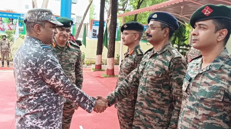 NCC cadets must help safeguard nation’s unity, says Air Commodore Narsingh Sailani