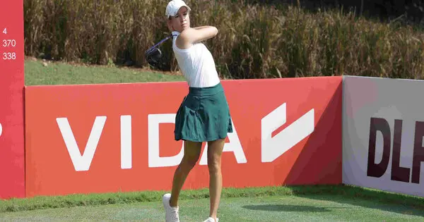 Chiara Tamburlini takes day 1 honours at Women Indian Open ; Shannon Tan , Pranavi Urs in hot pursuit
