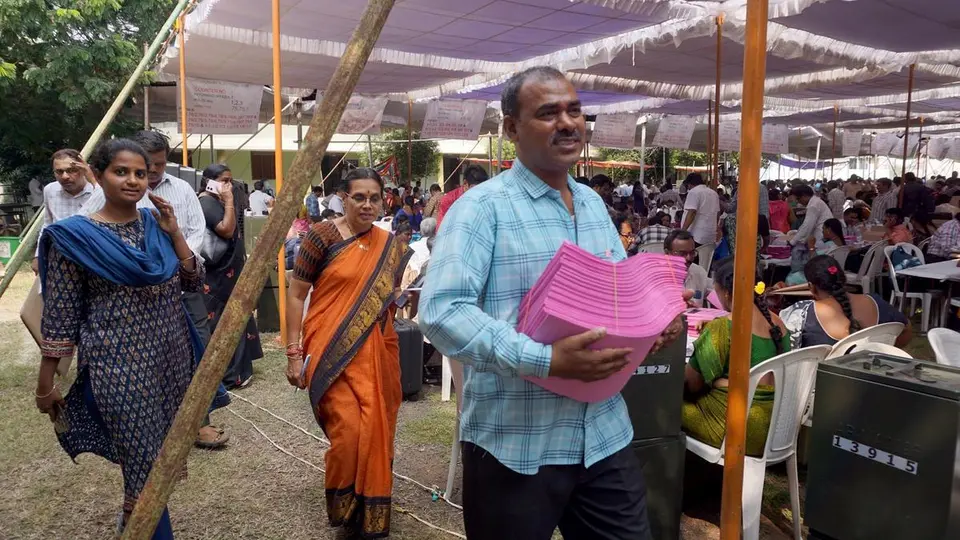Election-material distribution finishes peacefully in Guntur, Tenali