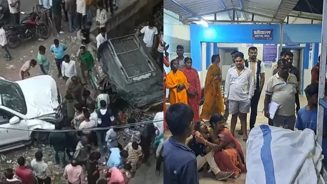 जमुई में रफ्तार का कहर : बिहार सरकार लिखी स्कॉर्पियो ने ऑटो को रौंदा , मेले से लौट रहे 1 युवक की मौत ; 2 घायल - jamui bihar government scorpio hits auto one dead and two injured