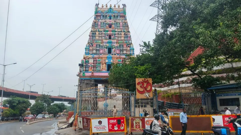 Precautionary measures in place in Vijayawada, temple ghat road closed to devotees