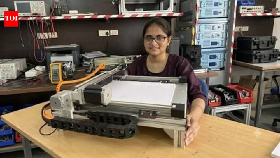 Meet Lingampalli Himaja , the 20 - year - old innovator whose Braille printer makes the James Dyson Award 2026 global top 20