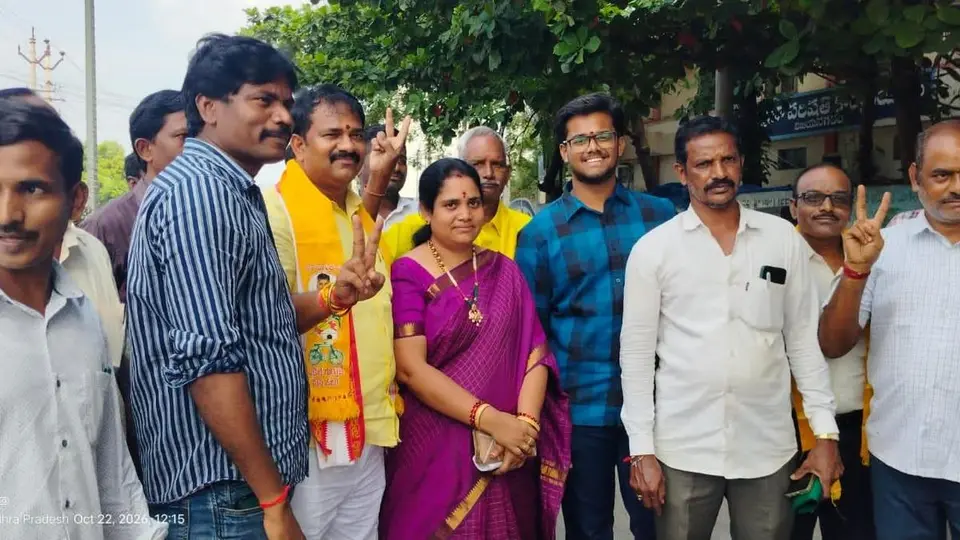 Ex-cop files nomination for Dattirajeru ZPTC seat on TDP ticket