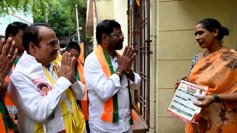 BJP, Jana Sena promise stability and safety ahead of civic polls in Tirupati