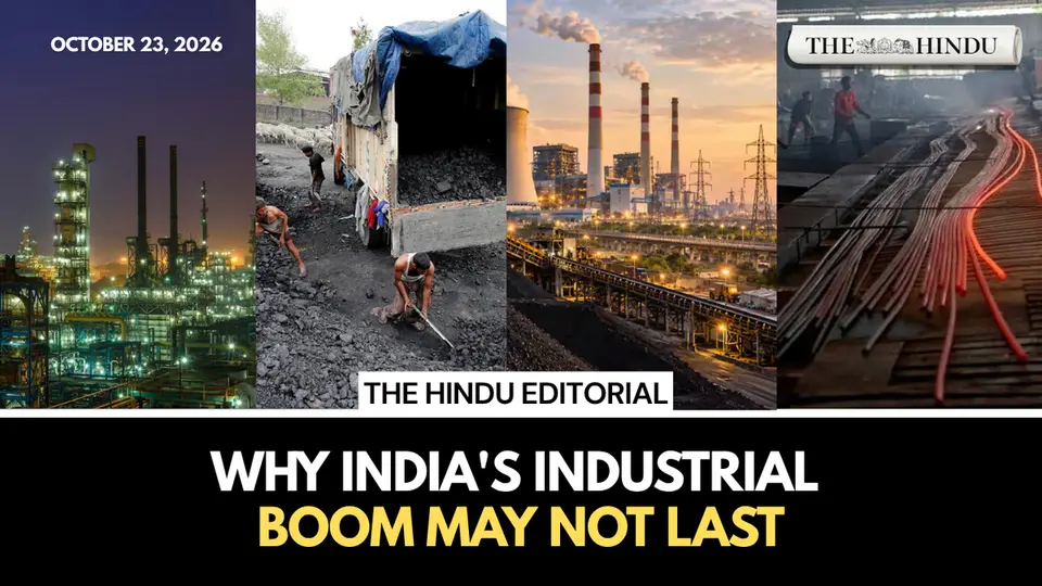 Record growth, rising risks: What’s really driving India’s core industries? | The Hindu Editorial