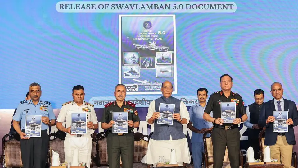 Rajnath Singh calls for ‘Aatmanirbharta 2.0’ in defence, stresses advanced technologies and resilient supply chains