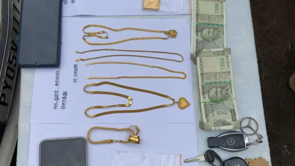 Stolen jewellery recovered, two held in Cuddalore