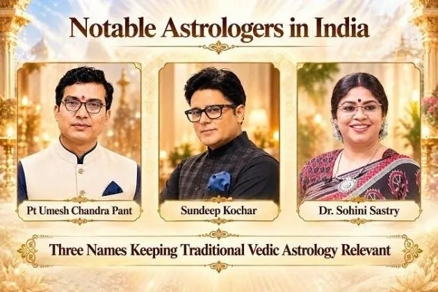 Notable Astrologers in India : Three Names Keeping Traditional Vedic Astrology Relevant