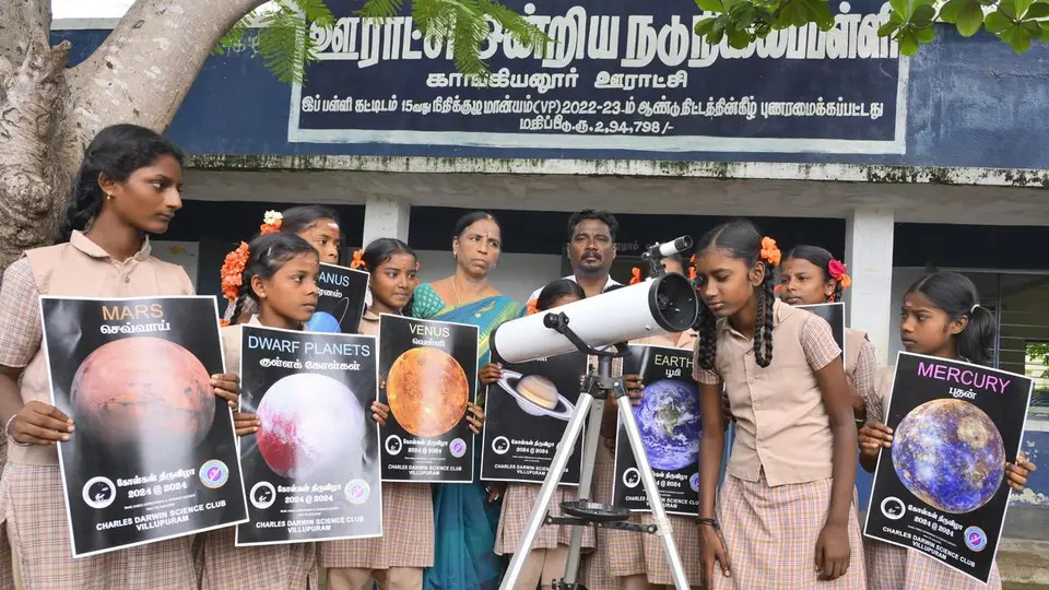 Government school teacher in Villupuram fosters scientific temper among rural students
