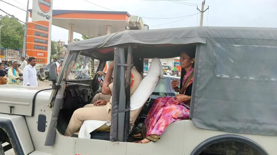 Police reunite mother with missing children in Kadapa district