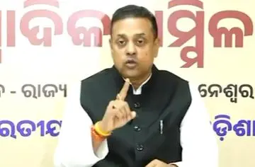 BJP targets Rahul Gandhis foreign tour ; Sambit Patra alleges a conspiracy for regime change , Bhubaneswar News in Hindi