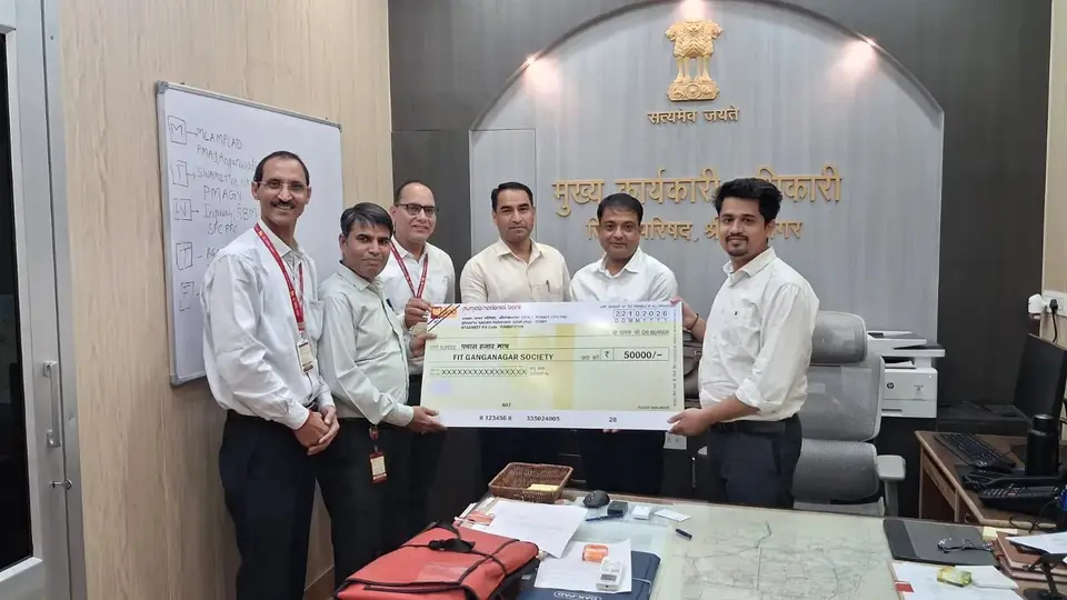 गंगानगर मैराथन में पीएनबी ने दिया आर्थिक सहयोग